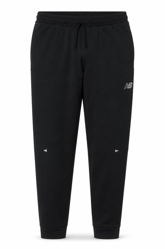 New Balance Men’s Black XL RC Running Jogger Trousers Zip Pockets