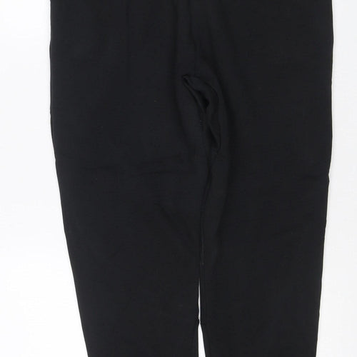 adidas Men Black M Jogger Trousers Drawstring Tapered Sports
