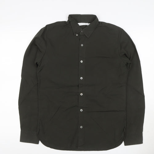 Uniqlo Lemaire Men’s Black XS Cotton Button-Down Long Sleeve Shirt