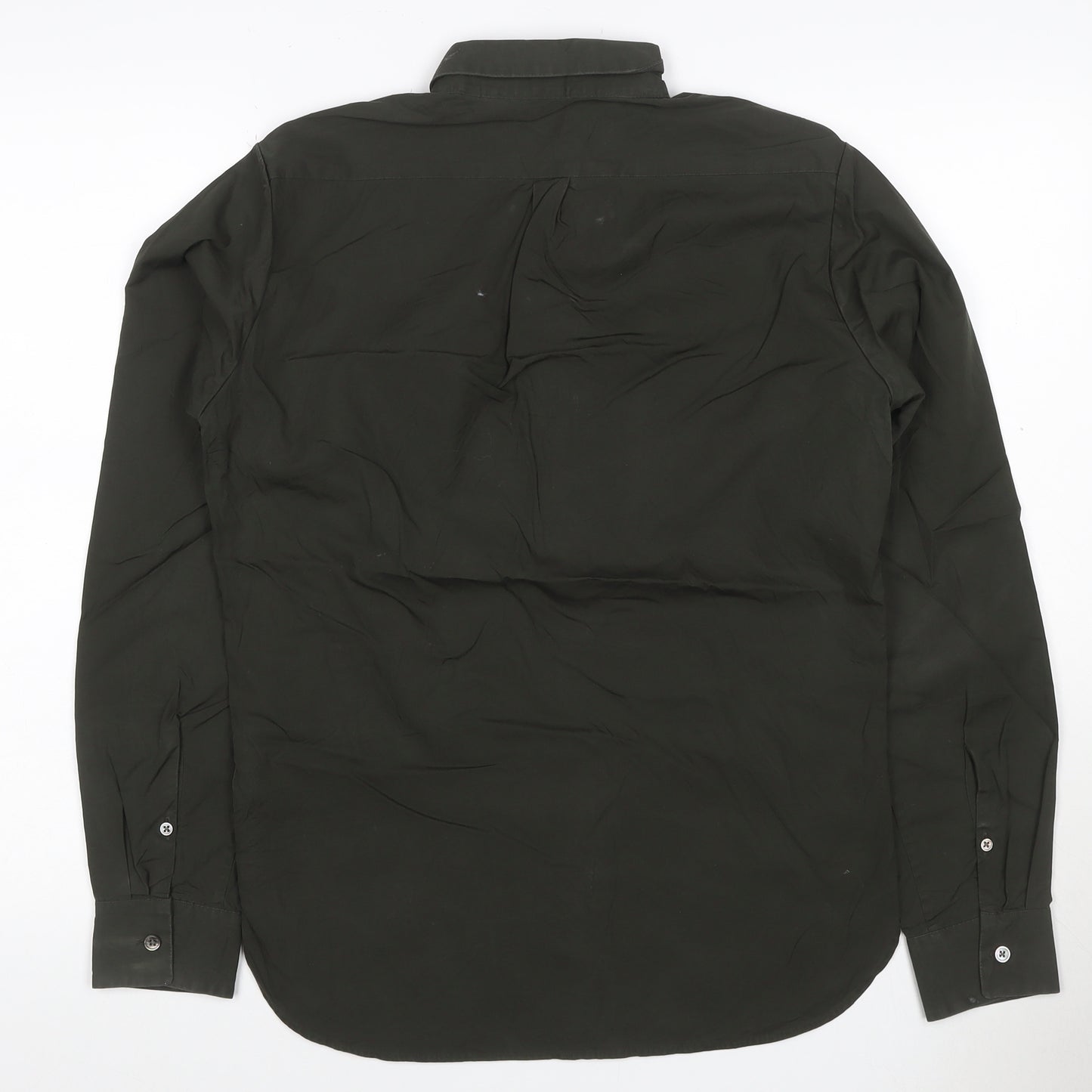 Uniqlo Lemaire Men’s Black XS Cotton Button-Down Long Sleeve Shirt
