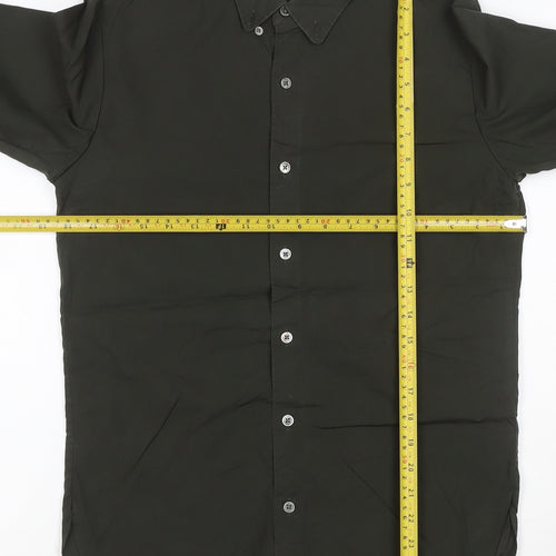 Uniqlo Lemaire Men’s Black XS Cotton Button-Down Long Sleeve Shirt