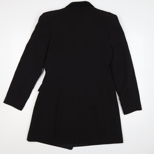 Primark Women’s Black UK 10 Tuxedo Blazer Shawl Lapel Formal Jacket