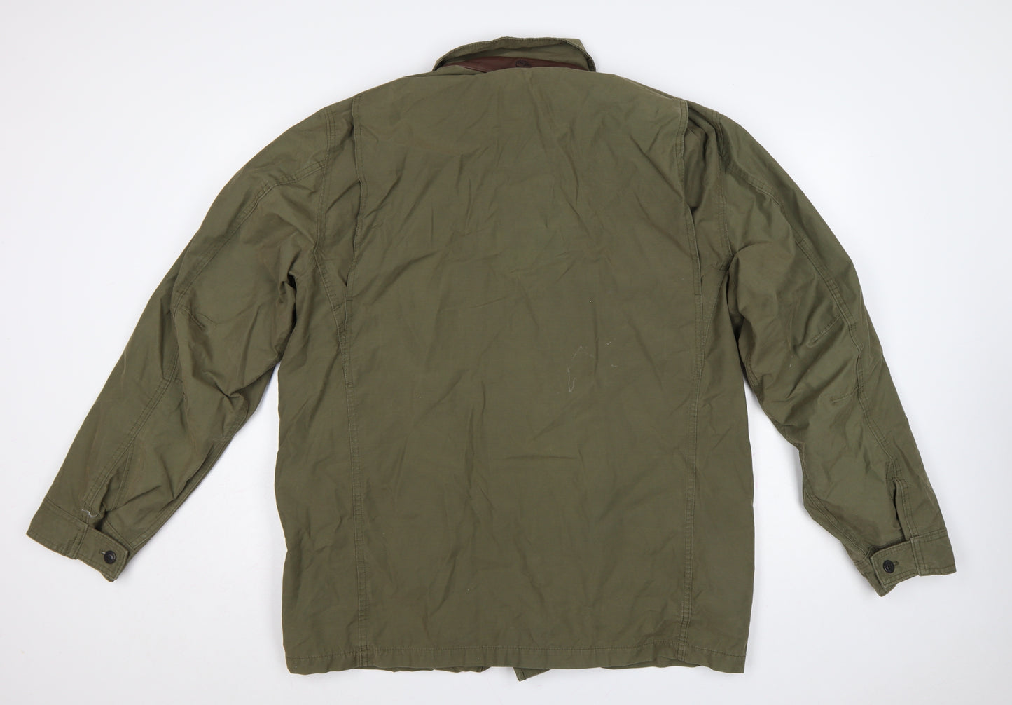 Timberland Men’s Green L Waterproof Military Field Jacket