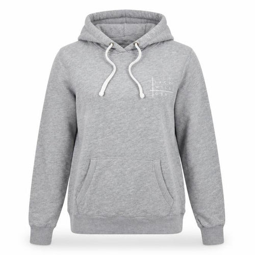 Jack Wills Women's Grey UK 10 Pullover Hoodie Logo Drawstring