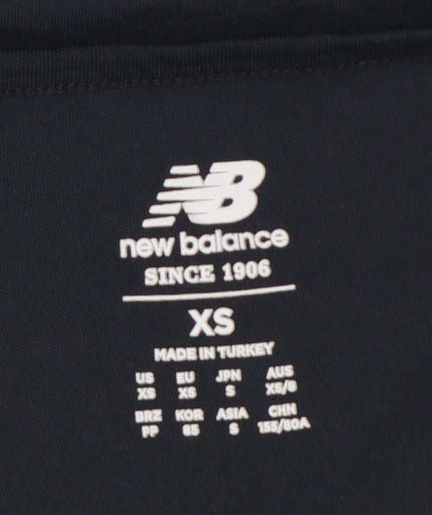 New Balance Women’s Black XS Bodycon Jersey Strappy Knee Dress