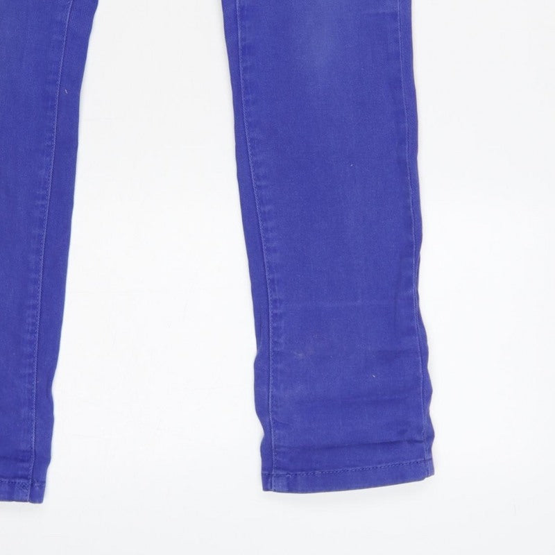 Miss Denim Women’s Purple Size 6 High Rise Skinny Jeans