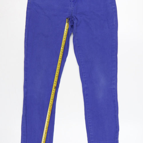 Miss Denim Women’s Purple Size 6 High Rise Skinny Jeans