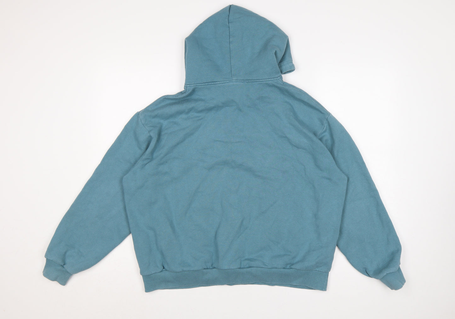 Pull&Bear Teens Blue Los Angeles LA Pullover Hoodie M
