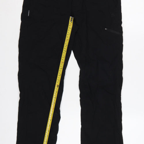 Craghoppers Men’s Black S 30in Cargo Trousers Stretch Zip Pockets
