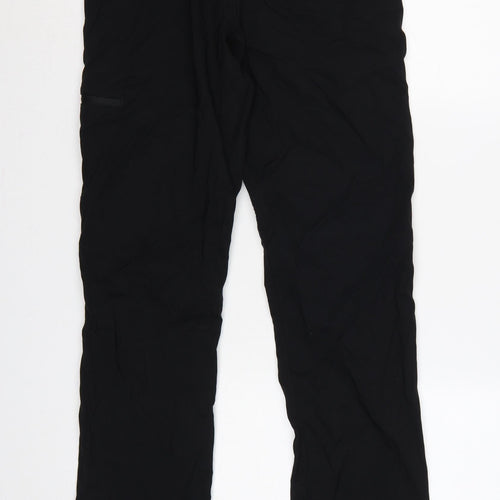 Craghoppers Men’s Black S 30in Cargo Trousers Stretch Zip Pockets