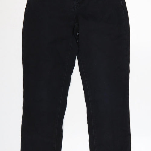 NYDJ Women’s Black UK 4 Skinny Mid Rise Stretch Jeans