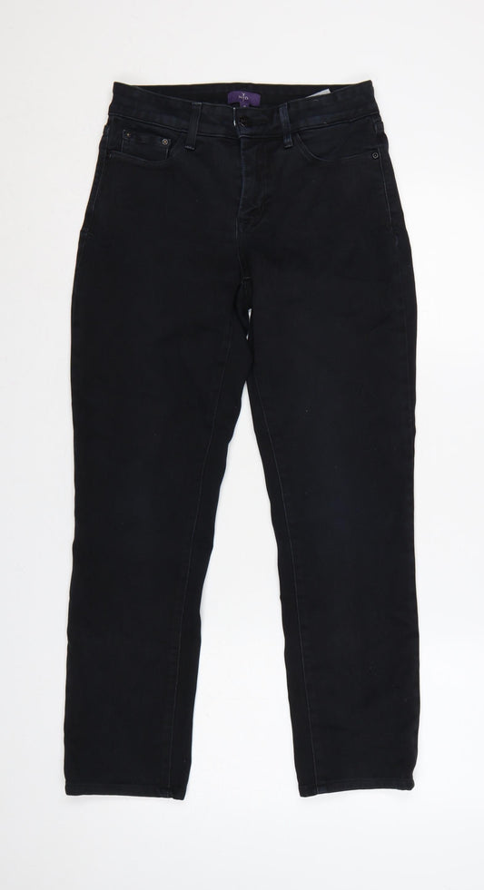 NYDJ Women’s Black UK 4 Skinny Mid Rise Stretch Jeans
