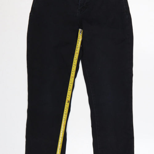 NYDJ Women’s Black UK 4 Skinny Mid Rise Stretch Jeans