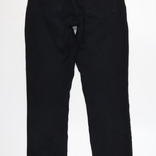 NYDJ Women’s Black UK 4 Skinny Mid Rise Stretch Jeans