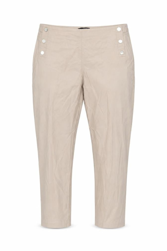 STAR Julien Macdonald Women’s Beige Size 18 High Rise Tapered Trousers