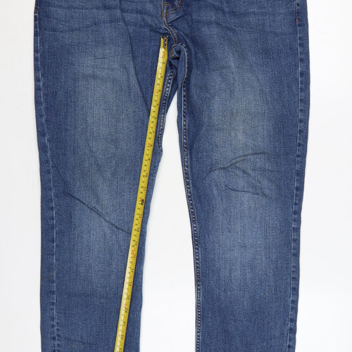 Denim Co. Men’s Blue Slim Skinny Jeans W36 L34 Stretch