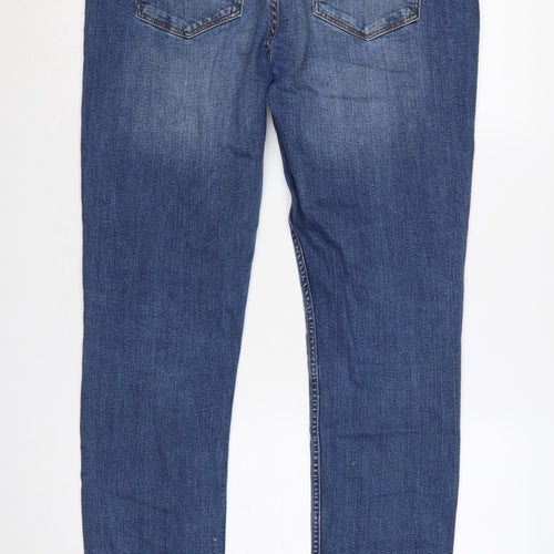 Denim Co. Men’s Blue Slim Skinny Jeans W36 L34 Stretch