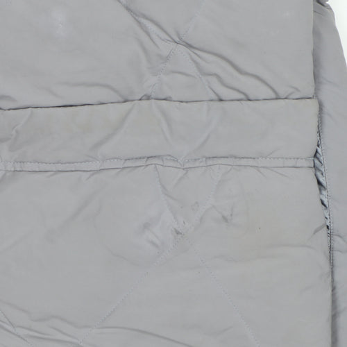 The North Face Women’s Grey S Long Hooded Puffer Coat Down