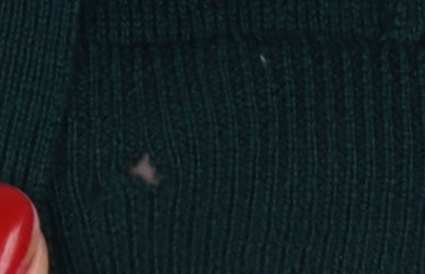 EWM Women Green Size 14 Lambswool V-Neck Button Cardigan