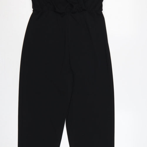 Oasis Women’s Black S Halter Backless Wide-Leg Jumpsuit