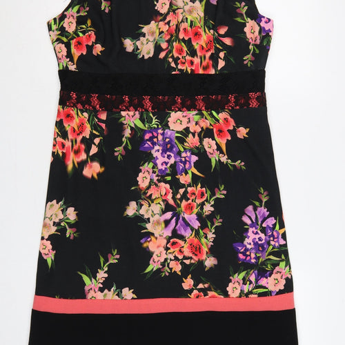 Precis Petite Women’s Multicoloured UK 16 Floral Fit & Flare Lace Dress
