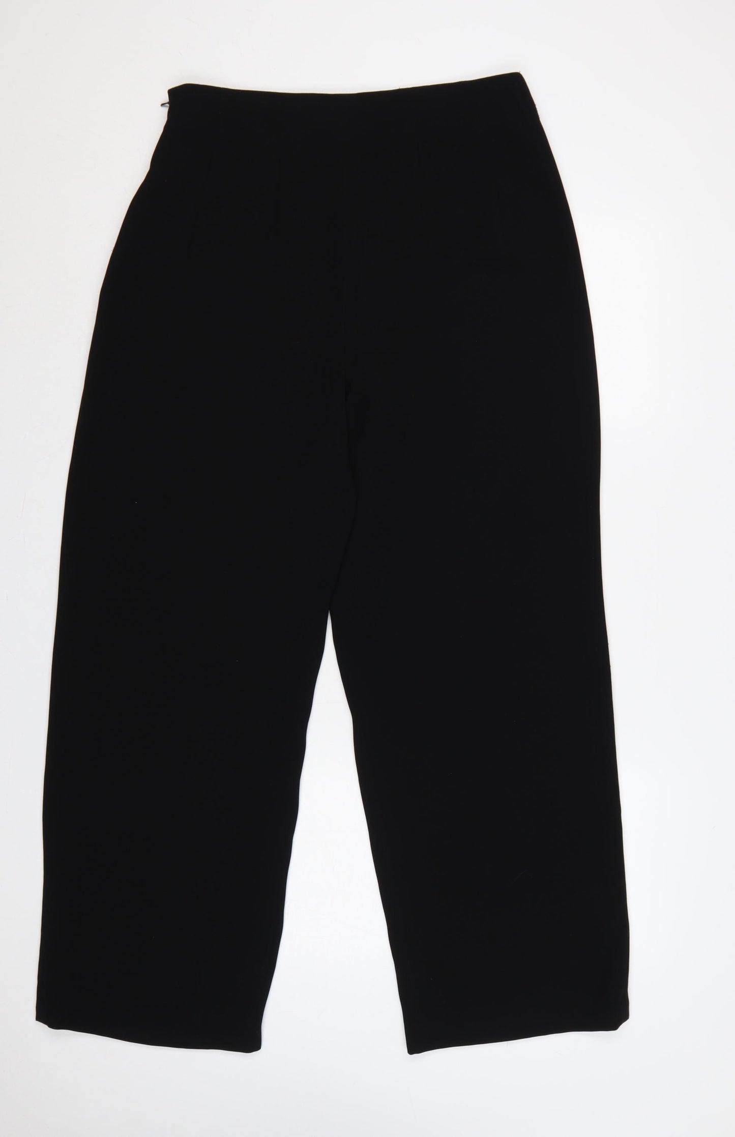 Betty Barclay Women Black UK 16 High Waist Wide-Leg Dress Trousers