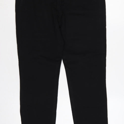 Marks & Spencer Women’s Black UK 12 Long Slim Leg Work Trousers