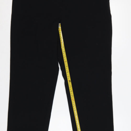 Marks and Spencer Women’s Black UK 16 Regular Straight Dress Trousers
