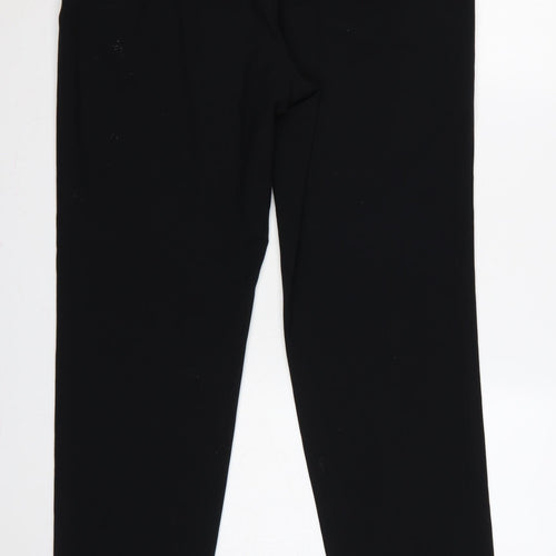 Marks and Spencer Women’s Black UK 16 Regular Straight Dress Trousers
