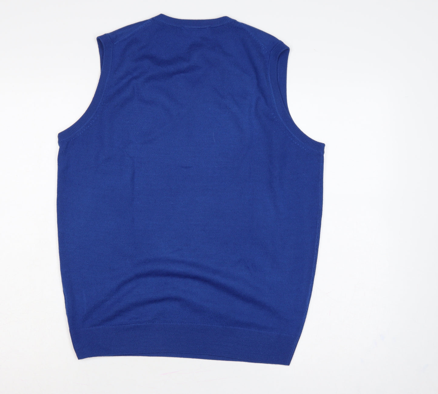 James Pringle Collection Men’s Blue M V-Neck Knit Jumper Vest