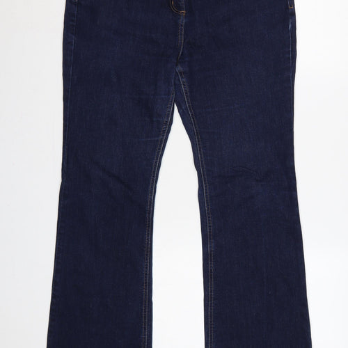 Marks & Spencer Women’s Blue UK 14 Bootcut Stretch Jeans