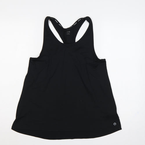 M&S Goodmove Women’s Black UK 8 Basic Racerback Gym Tank Top