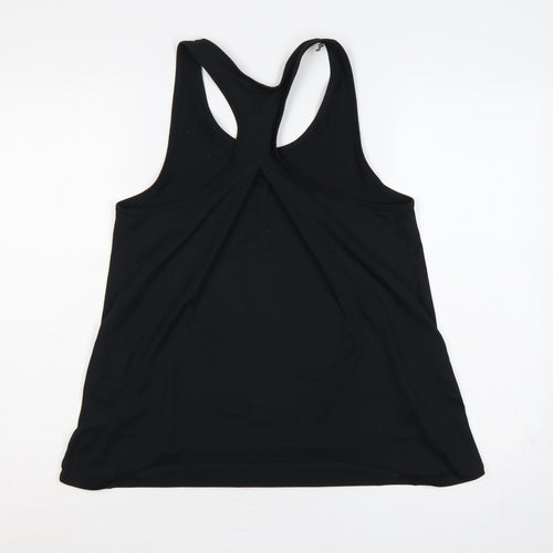 M&S Goodmove Women’s Black UK 8 Basic Racerback Gym Tank Top