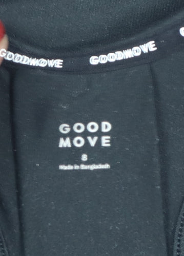 M&S Goodmove Women’s Black UK 8 Basic Racerback Gym Tank Top