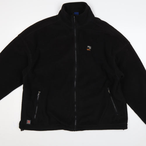 Sprayway Men's Black XL Fleece Full Zip Outdoor Basic Jacket