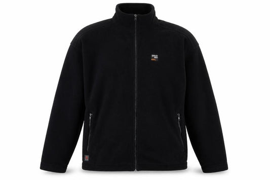 Sprayway Men's Black XL Fleece Full Zip Outdoor Basic Jacket