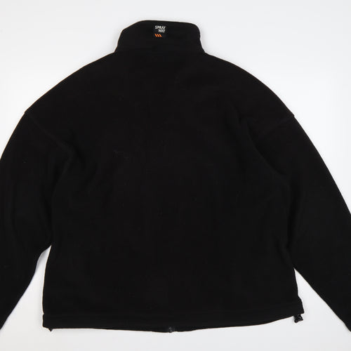 Sprayway Men's Black XL Fleece Full Zip Outdoor Basic Jacket