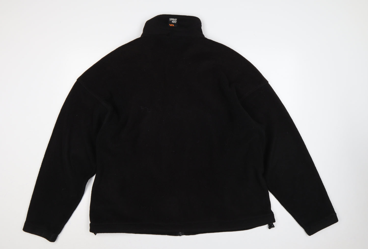 Sprayway Men's Black XL Fleece Full Zip Outdoor Basic Jacket