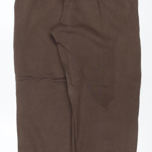 Nike Women Brown XS Jogger Sweatpants Drawstring Logo
