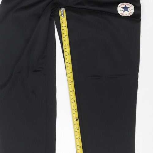 Converse Boys Black 10-12 Years Jogger Track Pants Drawstring