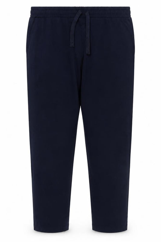 Marks & Spencer Men's Navy 3XL Short Regular Fit Drawstring Sweatpants