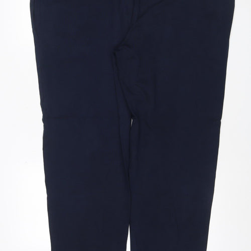 Marks & Spencer Men's Navy 3XL Short Regular Fit Drawstring Sweatpants