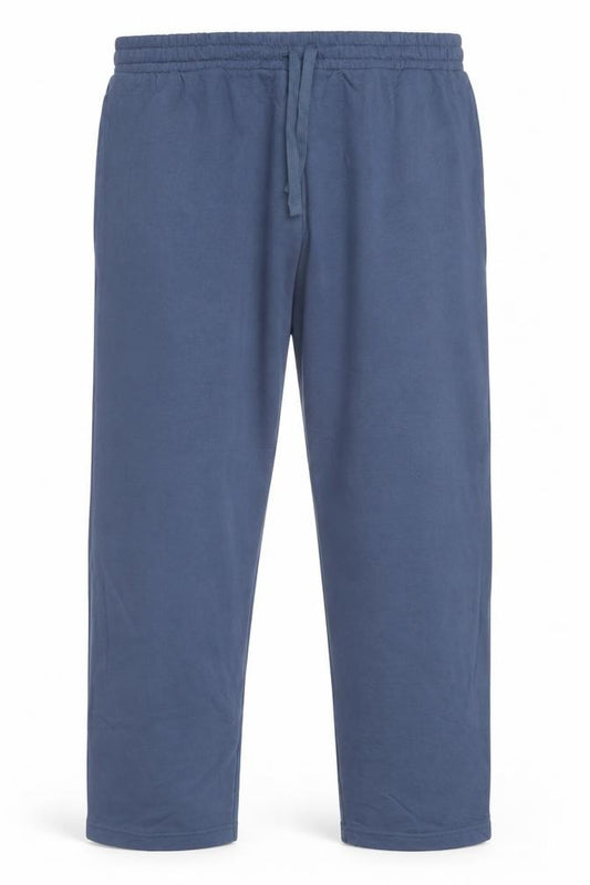 Marks & Spencer Men Blue 3XL Sweatpants Drawstring Pockets Regular Fit