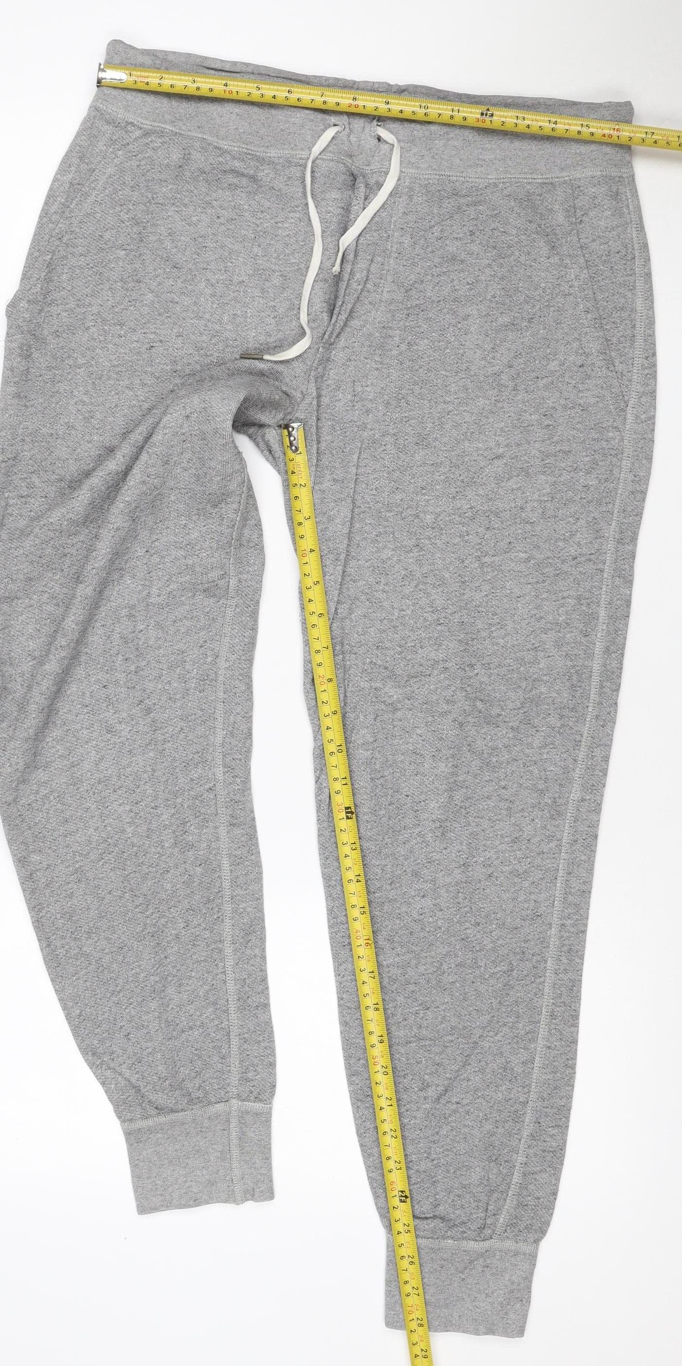 Polo Ralph Lauren Men Grey M Jogger Sweatpants Drawstring