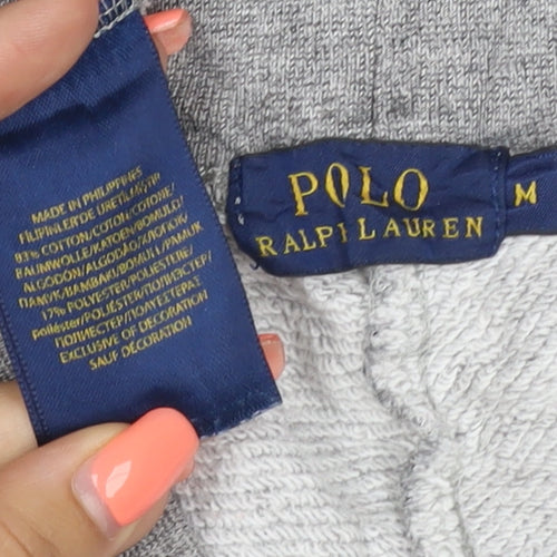 Polo Ralph Lauren Men Grey M Jogger Sweatpants Drawstring