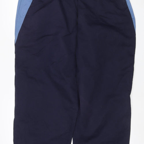 Hippo Men’s Blue XL Lined Track Pants Elastic Waist Zip Pockets
