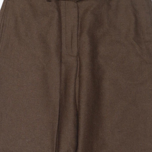 House of Bruar Women’s Brown Size 12 Classic Straight Dress Trousers