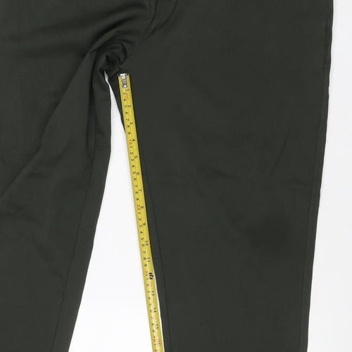 32 Degrees Heat Men’s Green L Stretch Cuffed Jogger Trousers