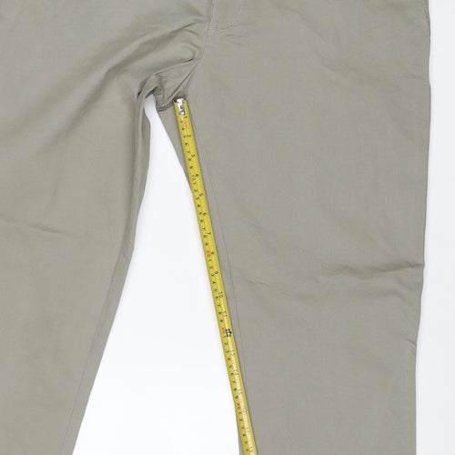 Marks and Spencer Men’s Beige Chino Trousers 40/31 Regular Fit New