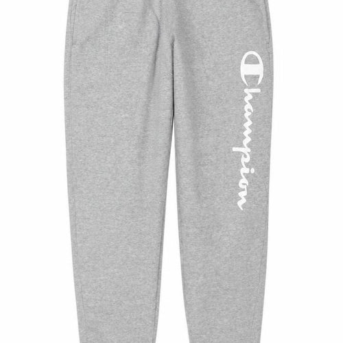 Champion Men’s Grey Medium Jogger Sweatpants Cotton Blend Logo